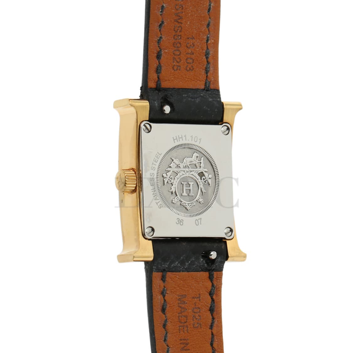 에르메스 에르워치 미니 H아워 가죽시계 HH1.101 Heure H 상품이미지5