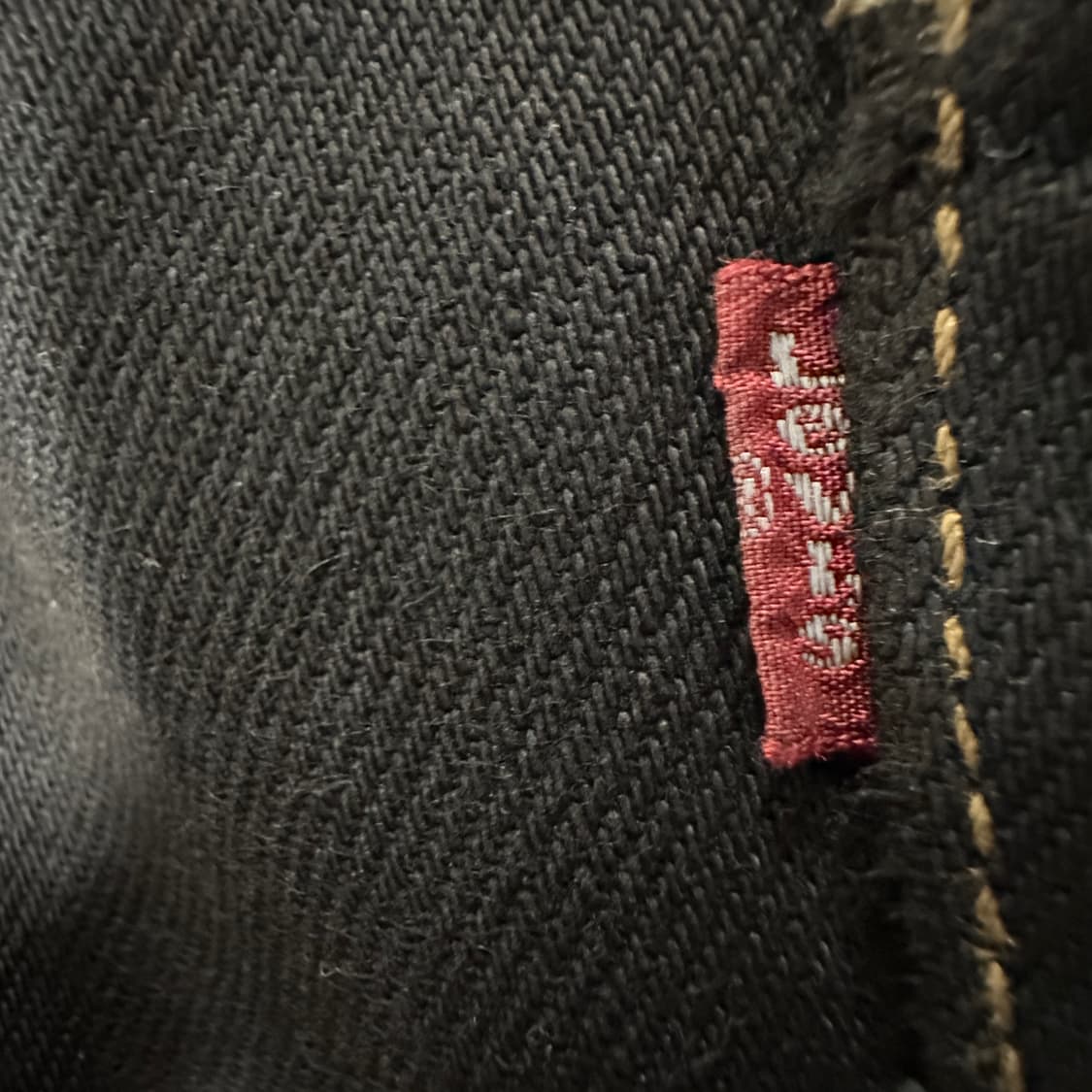 LEVI'S 550 00's vintage black jeans 상품이미지5