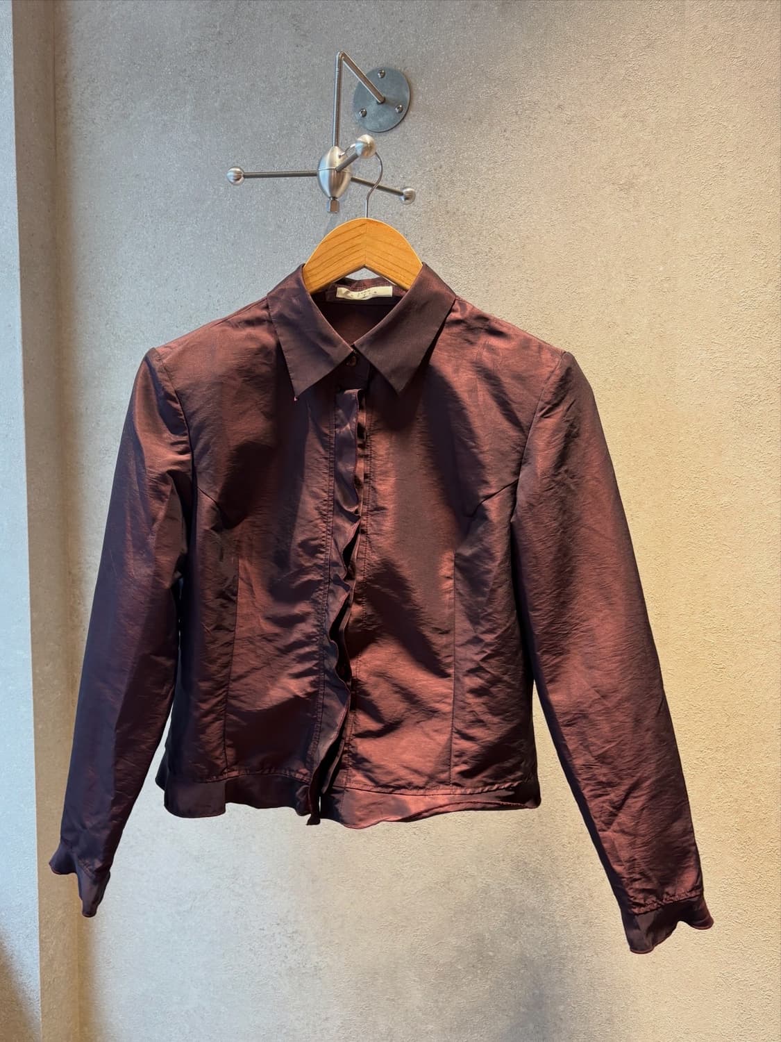 nylon blouse 상품이미지1