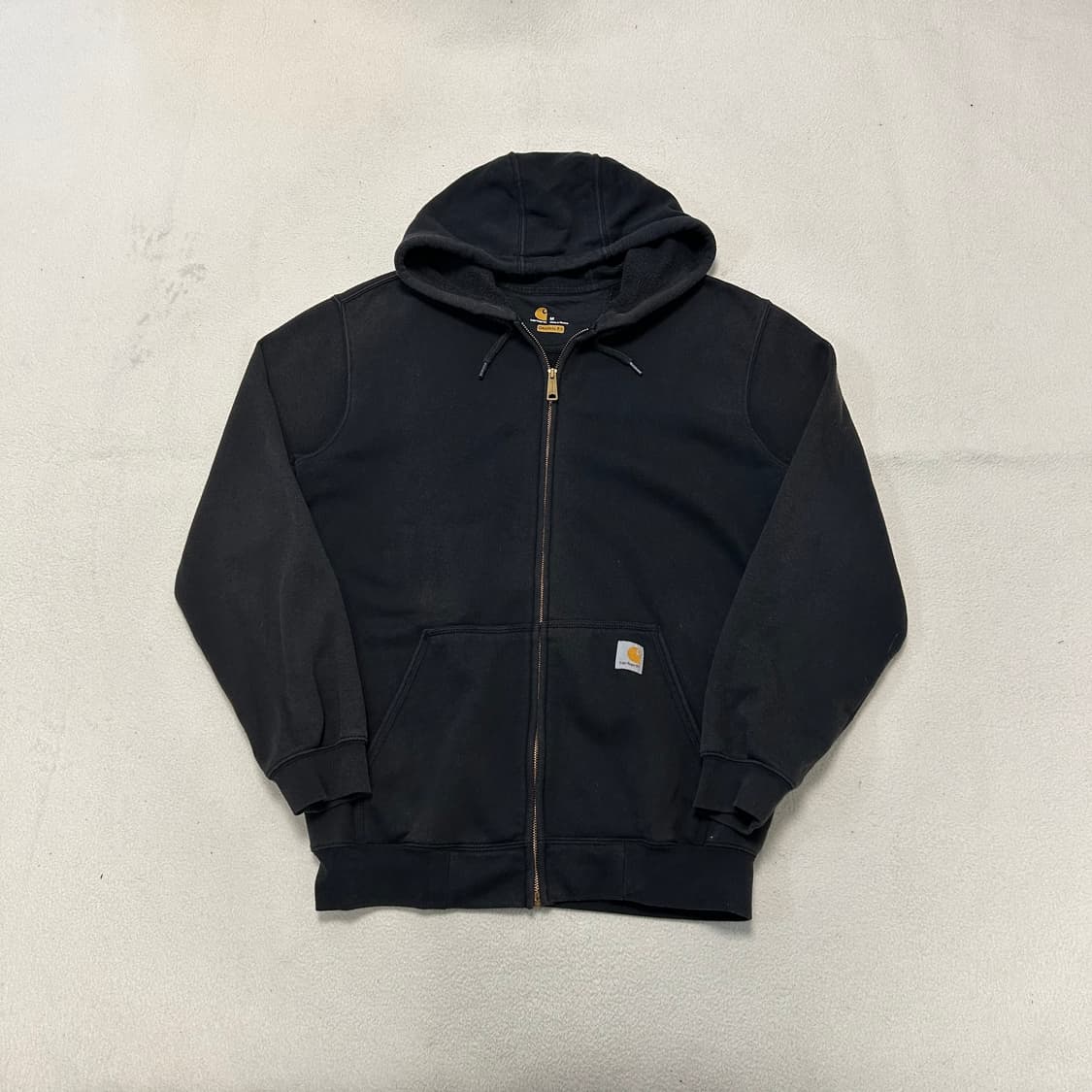 Carhartt Black Hoodie Zip-up 상품이미지4