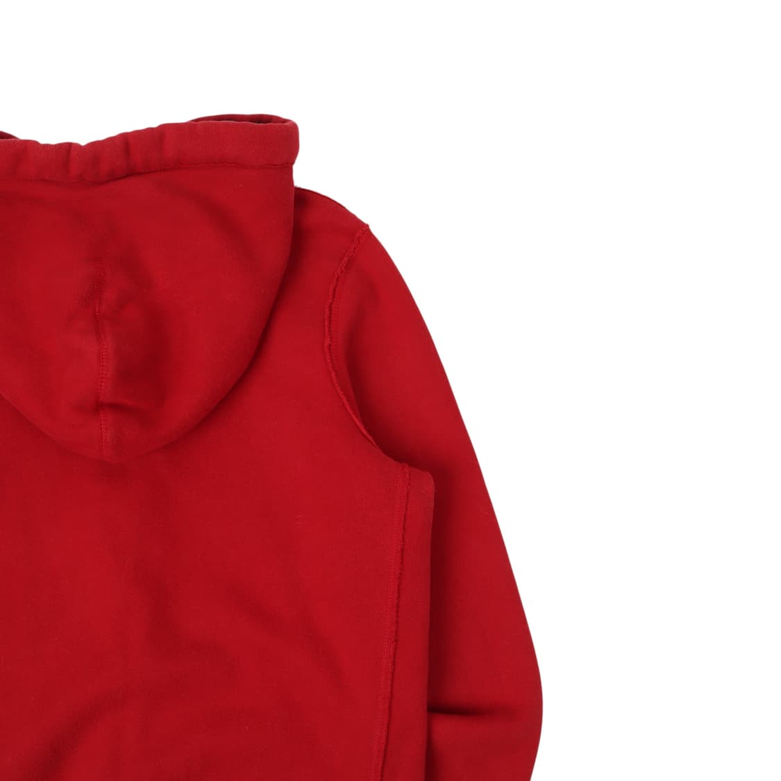 아베크롬비 레드 코튼 헤비 후드집업 상품이미지6