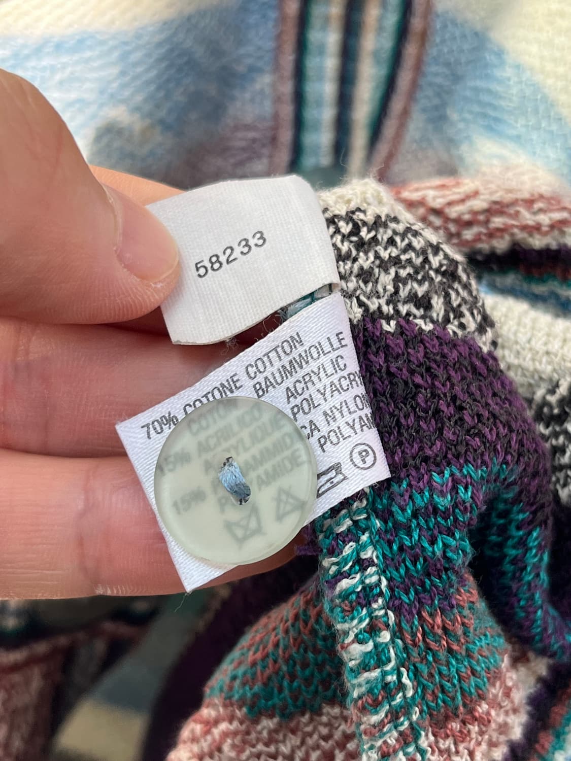Missoni 스트라이프 니트 조끼 베스트 40 상품이미지6