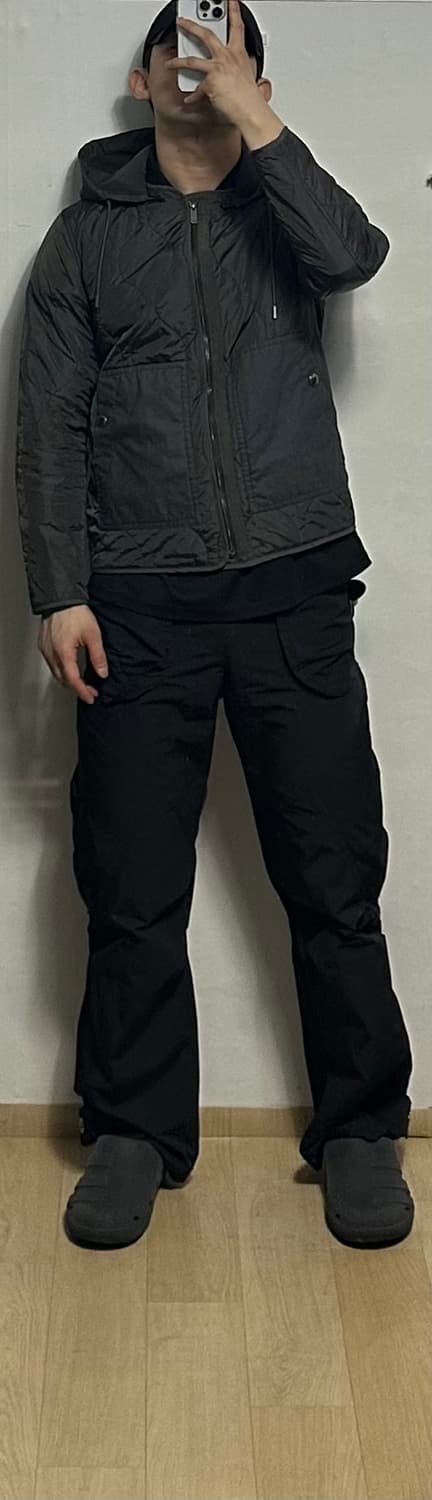 커스텀멜로우 후드 퀄팅자켓 상품이미지5