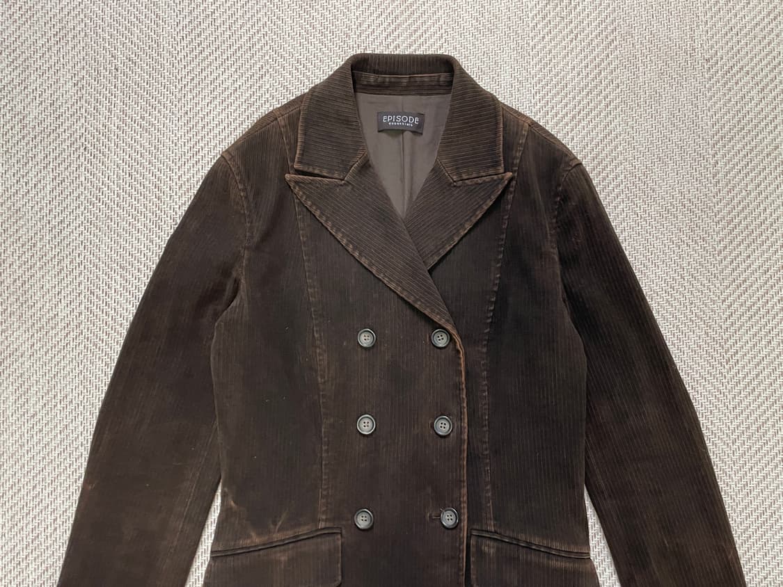 빈티지 Episode 더블 브레스티드 자켓 goa y2k J04178 상품이미지5