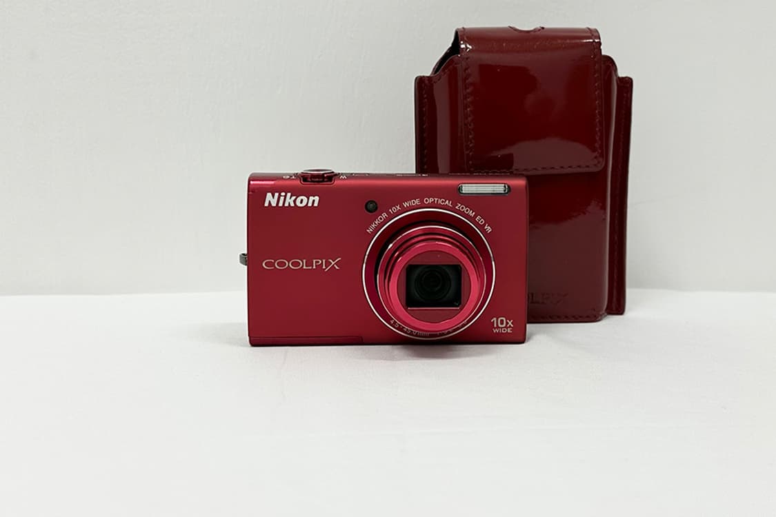 니콘 빈티지 디카 쿨픽스 S6200 레드 상품이미지1