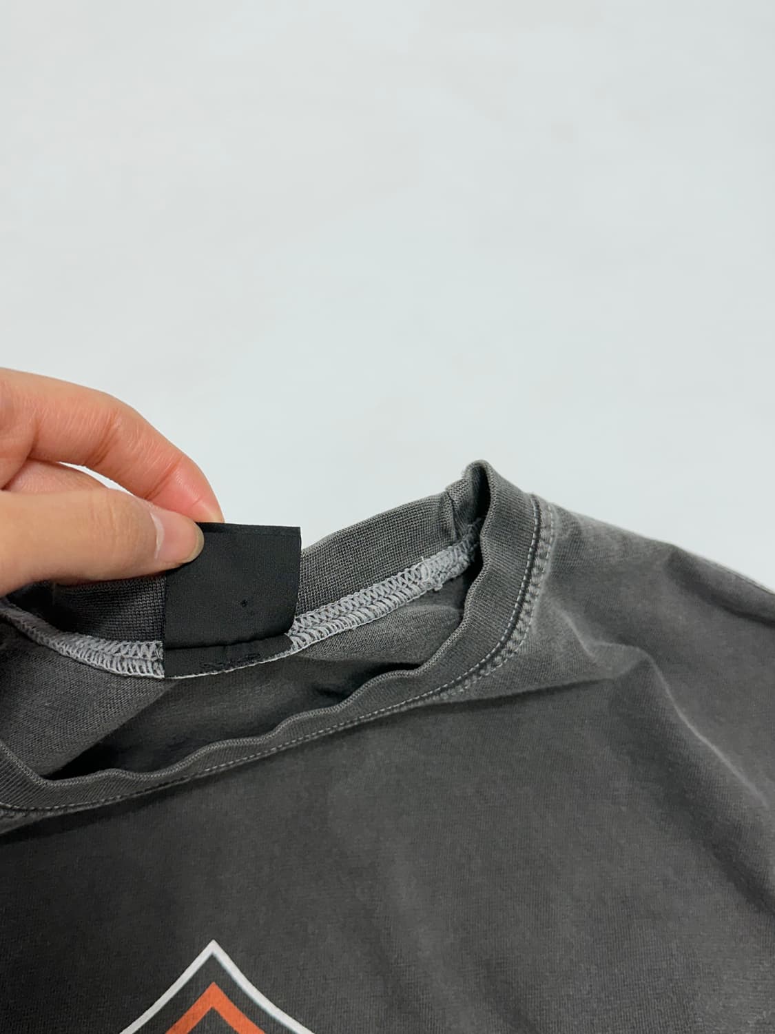 빈티지 모터사이클 프린팅 워싱 롱슬리브 긴팔티셔츠 상품이미지10