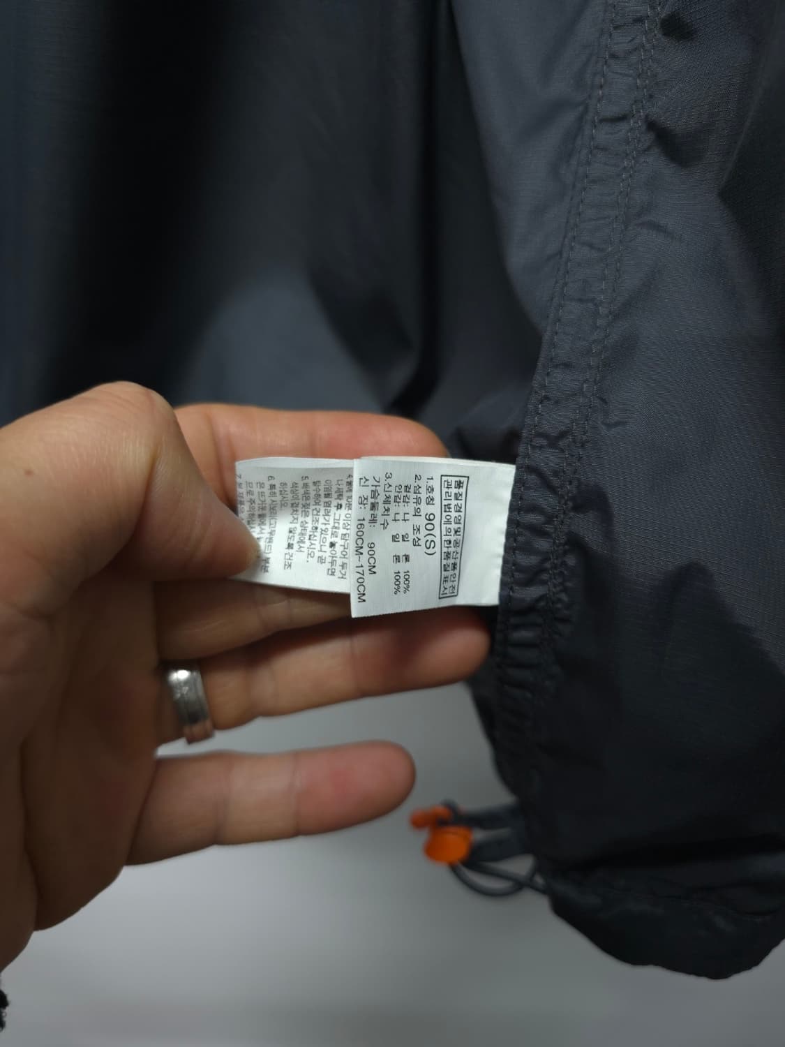 노스페이스 하이넥 바람막이 자켓 ( 90/S ) 상품이미지10