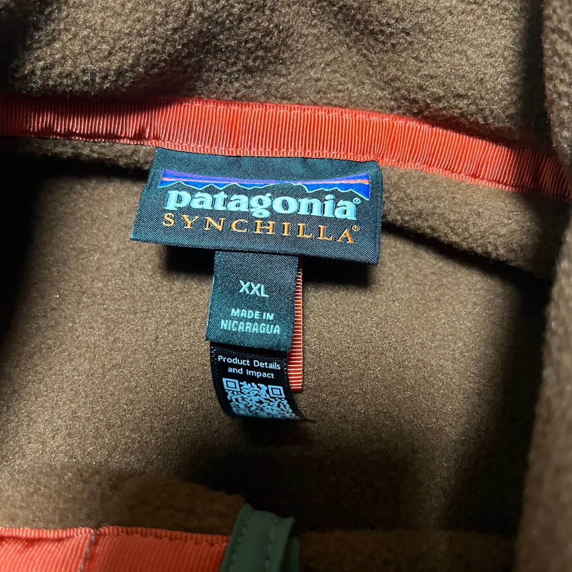 새제품 파타고니아 신칠라 스냅티 xxl 아만니타 레드 상품이미지6