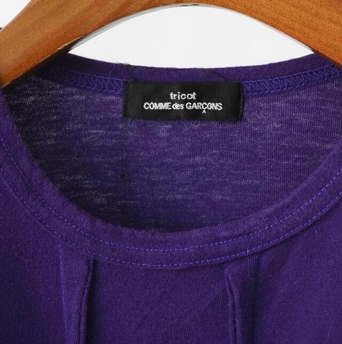 COMME DES GARCONS 퍼플 티셔츠 상품이미지5