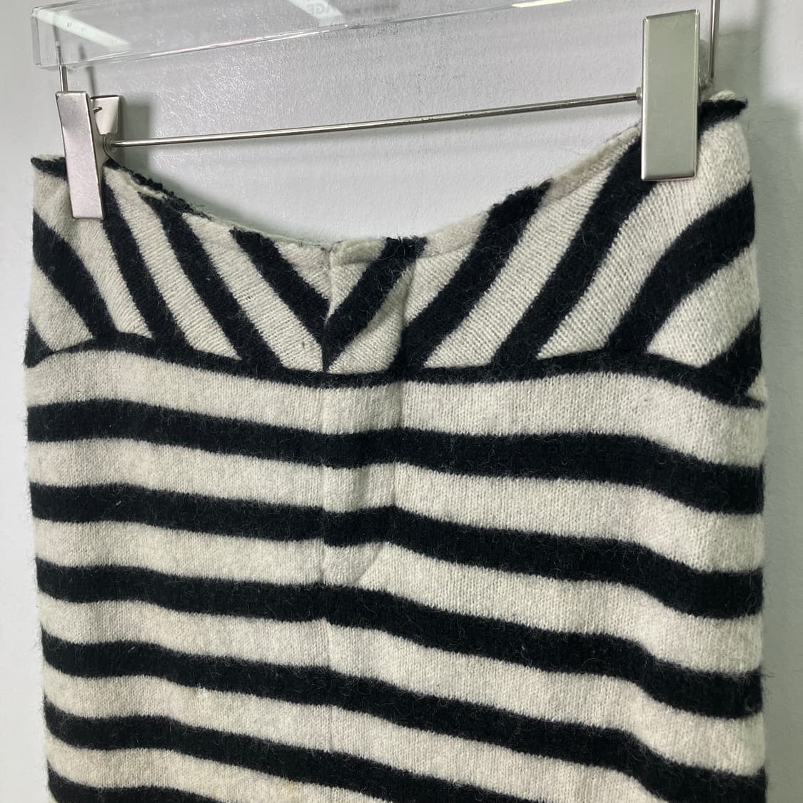 03FW 준야 와타나베 꼼데가르송 스트라이프 롱 스커트 S 상품이미지4