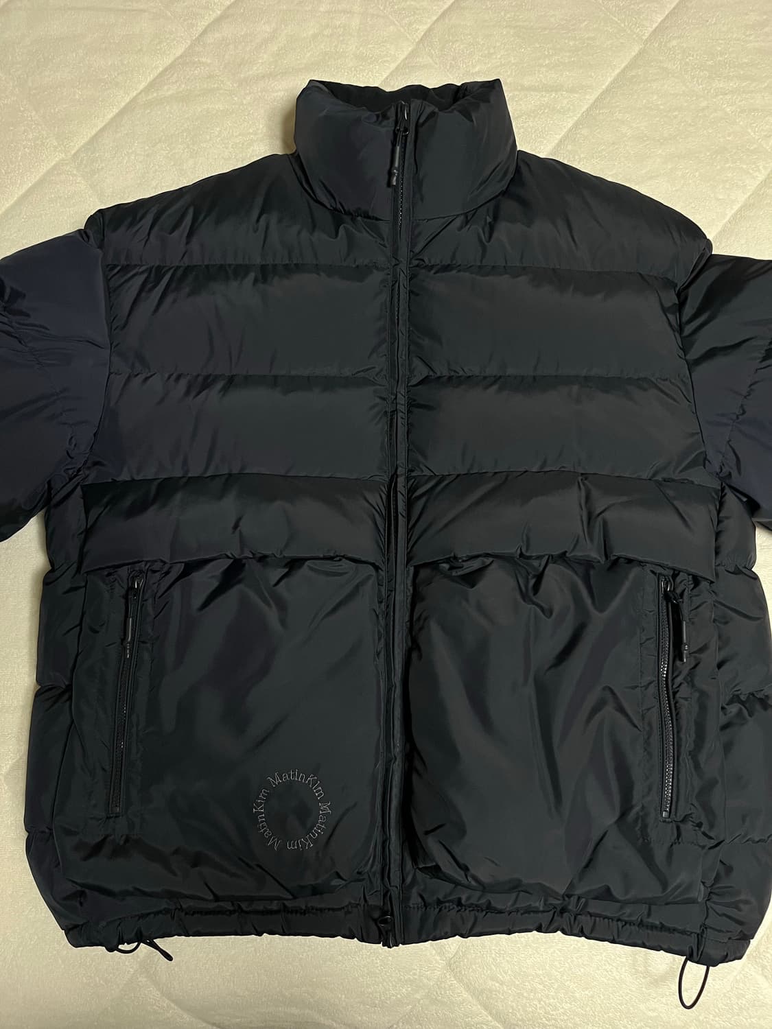 마뗑킴 남성 패딩 빅포켓 자켓 블랙 L 상품이미지1