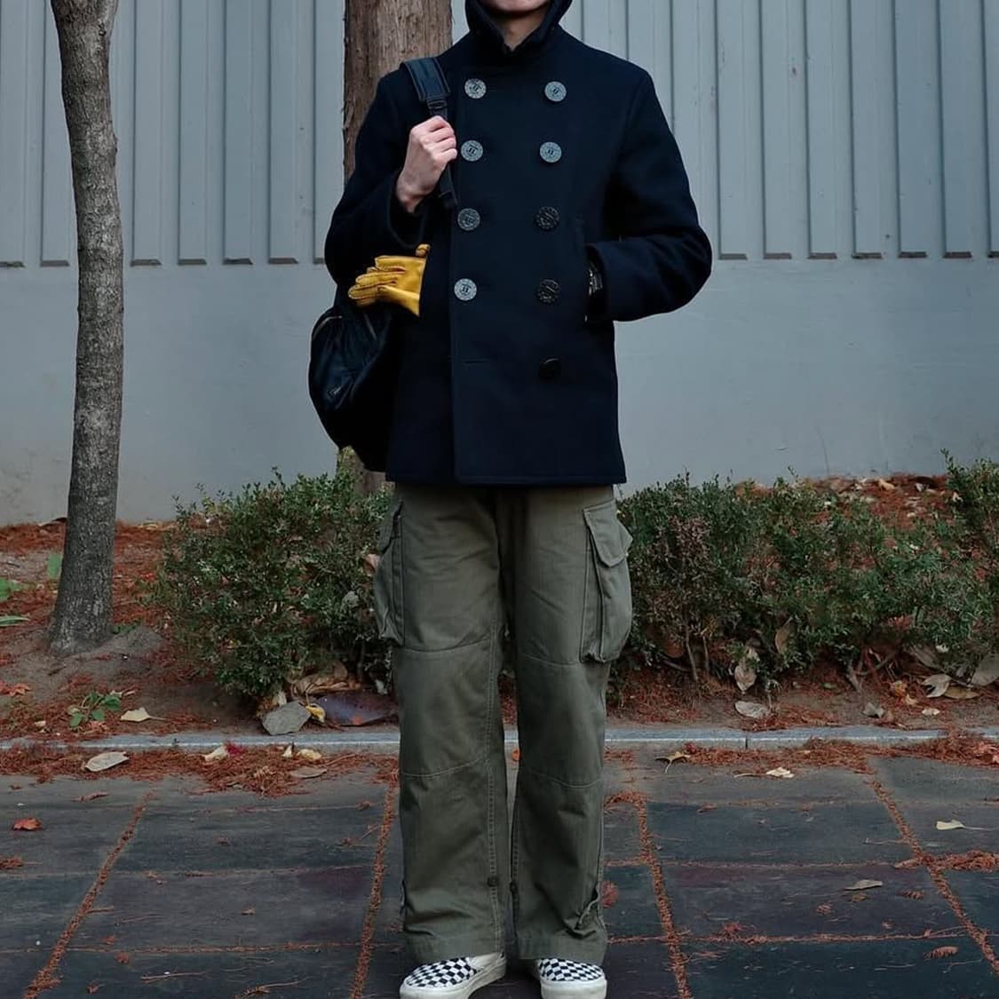 (40/새제품)버즈릭슨 피코트 숏버전 네이비 상품이미지7