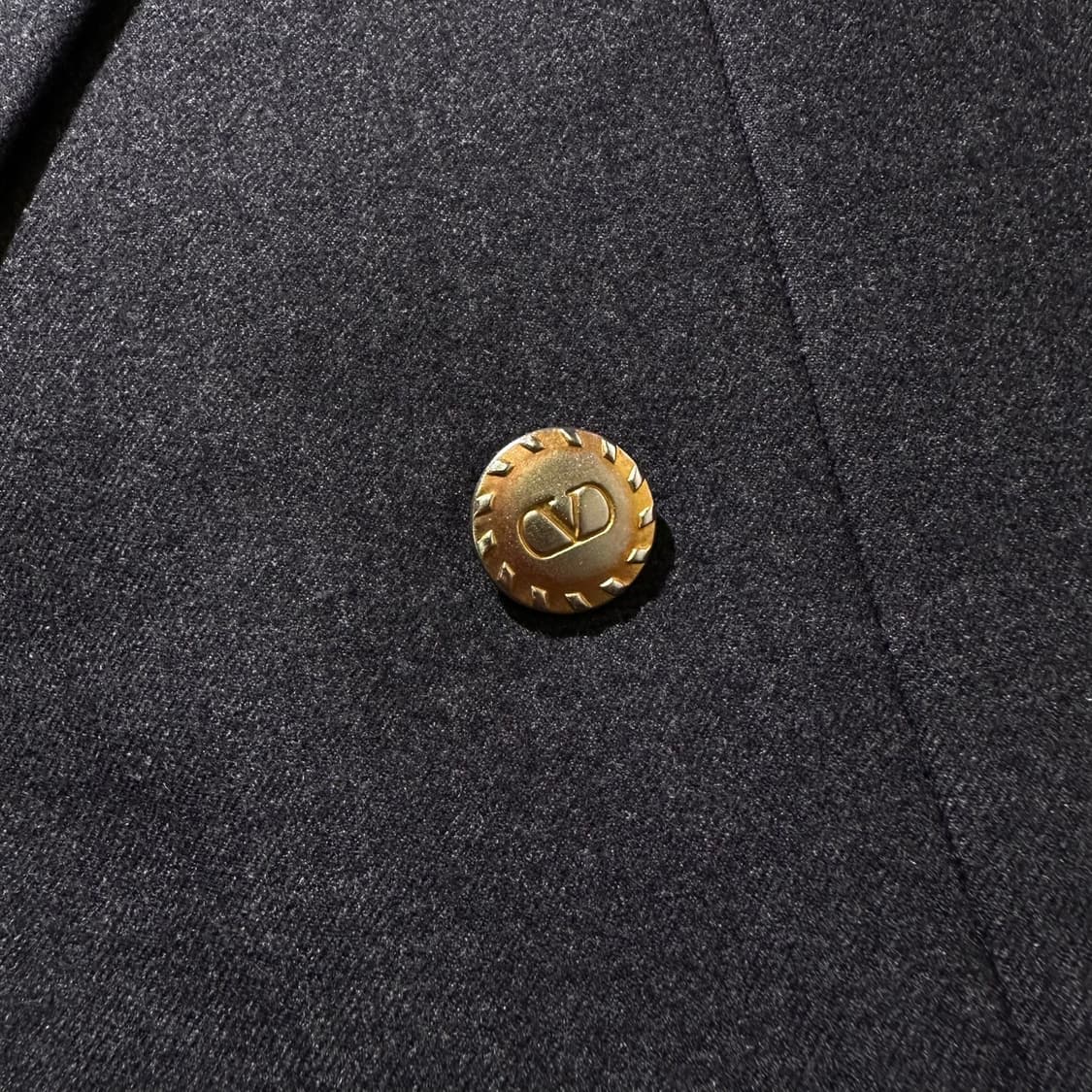 발렌티노 금장버튼 캐시미어 블렌드 더블 블레이저 자켓 상품이미지5