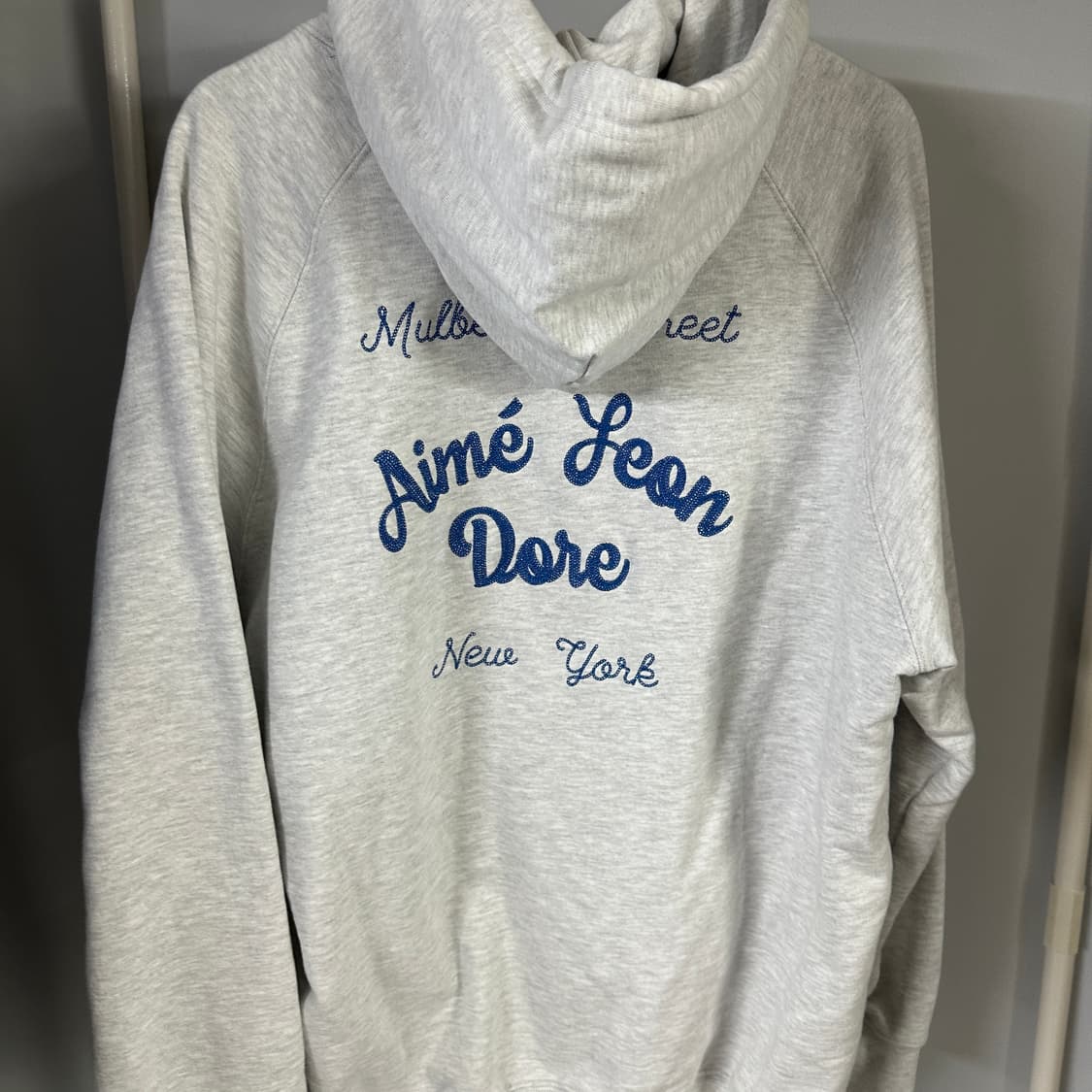 에메 레온 도르 체인 스티치 후드 실버 믹스 상품이미지4