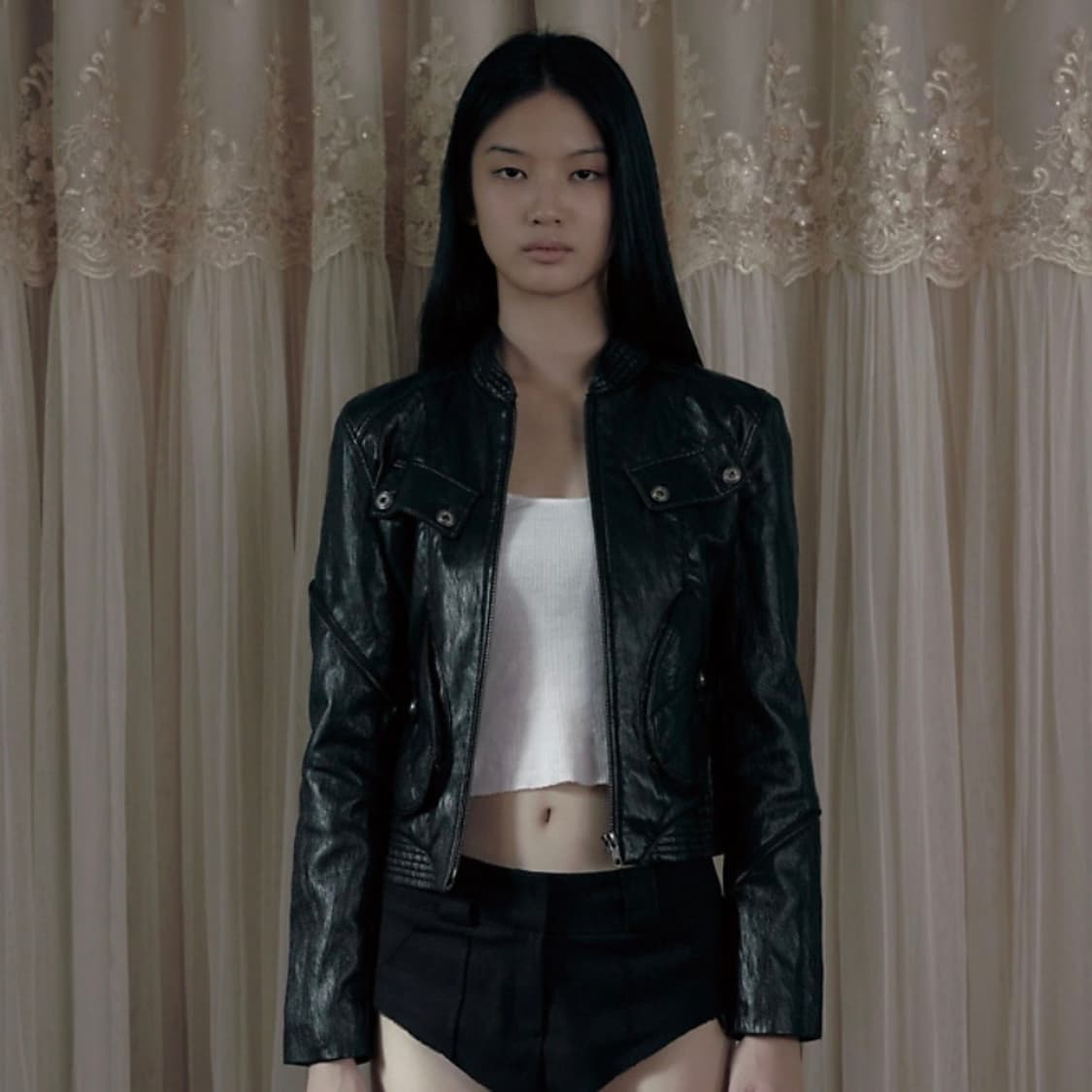 보헴서 레더자켓 상품이미지1