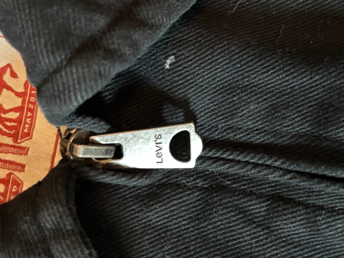 리바이스 블랙 블루종 자켓 L 상품이미지2