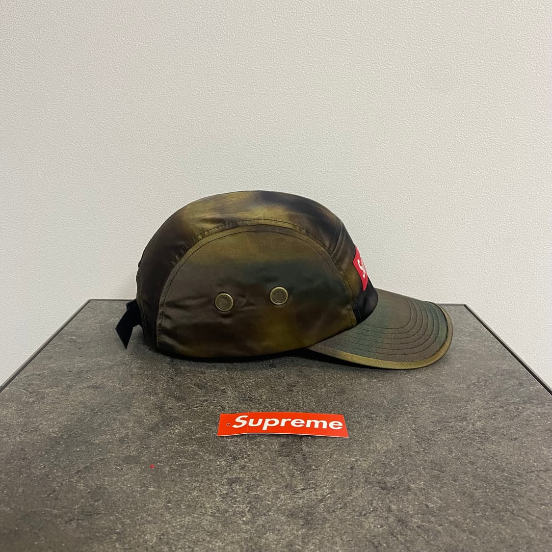 (OS) 슈프림 박스로고 캠프캡 모자 사틴 카모 상품이미지2
