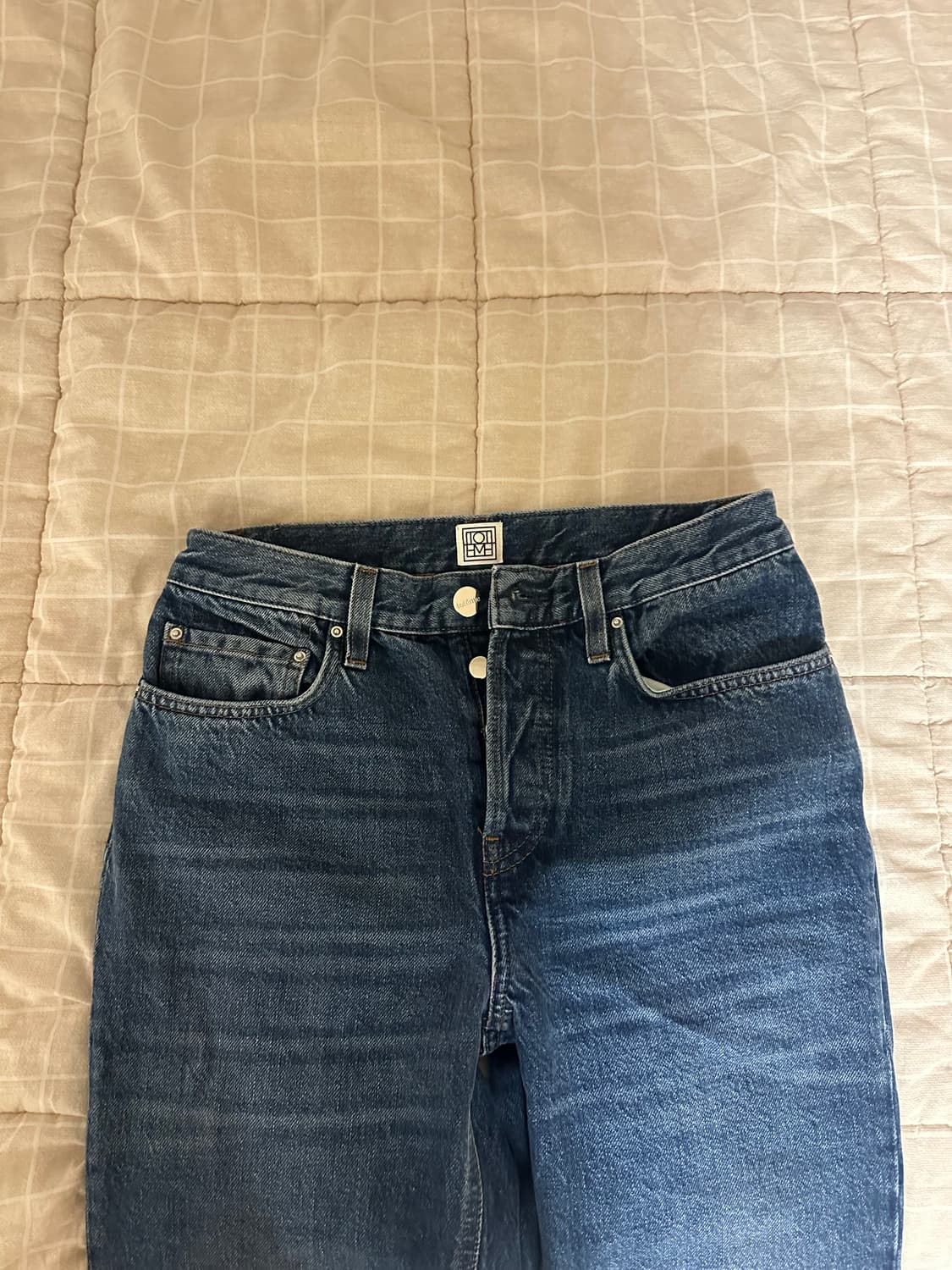 토템 크롭킥데님 26/34 상품이미지3