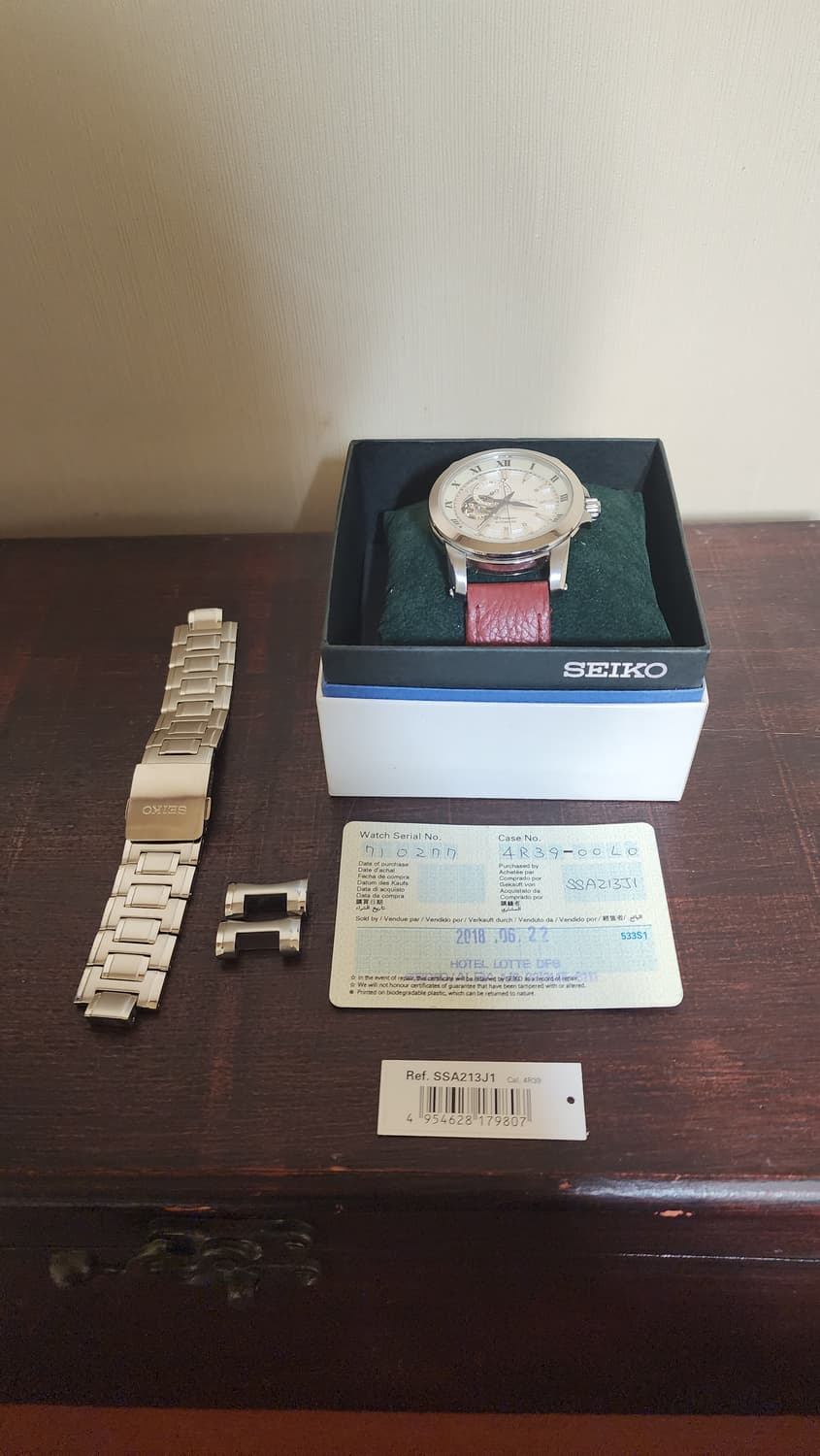 세이코 프리미어 오토매틱 시계 상품이미지1