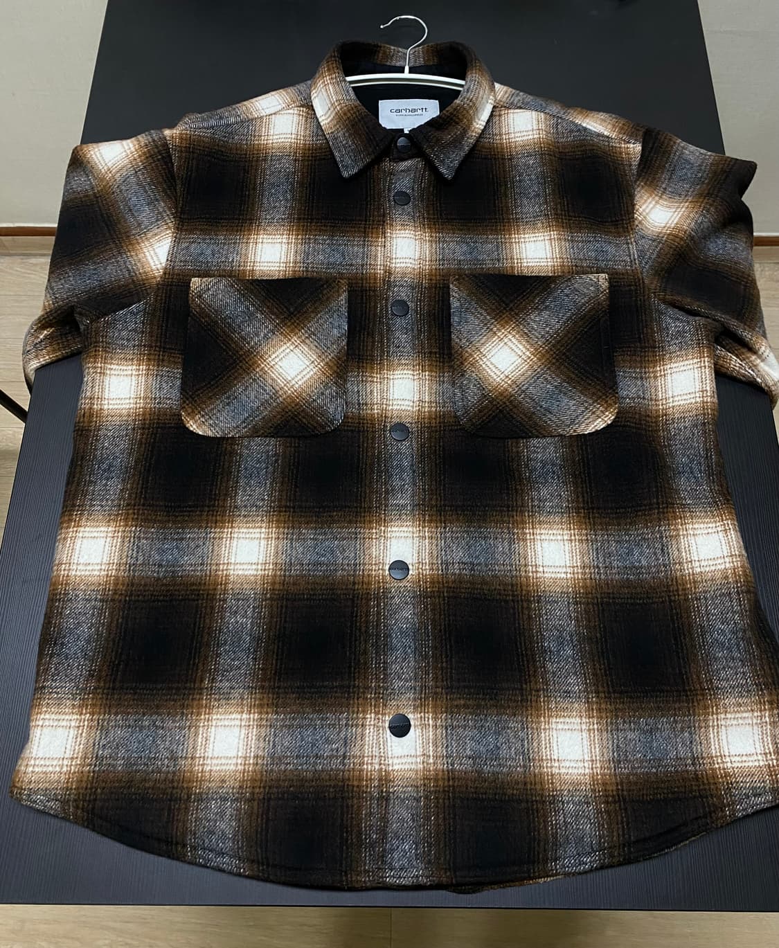 23fw 칼하트wip 울 블렌드 셔츠 자켓 상품이미지2