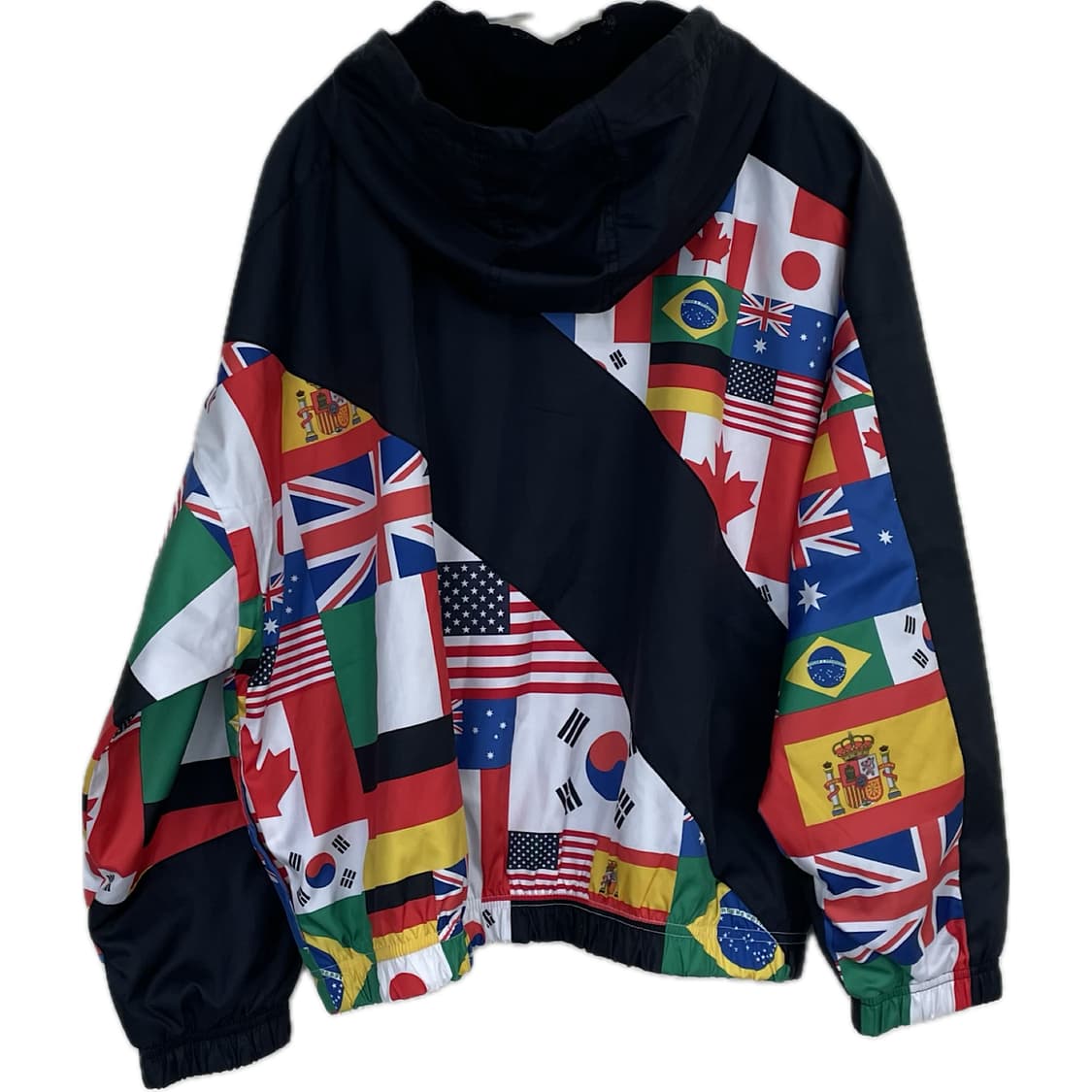 [L] 나이키 월드플래그 다국기 나일론 바람막이 자켓 상품이미지2