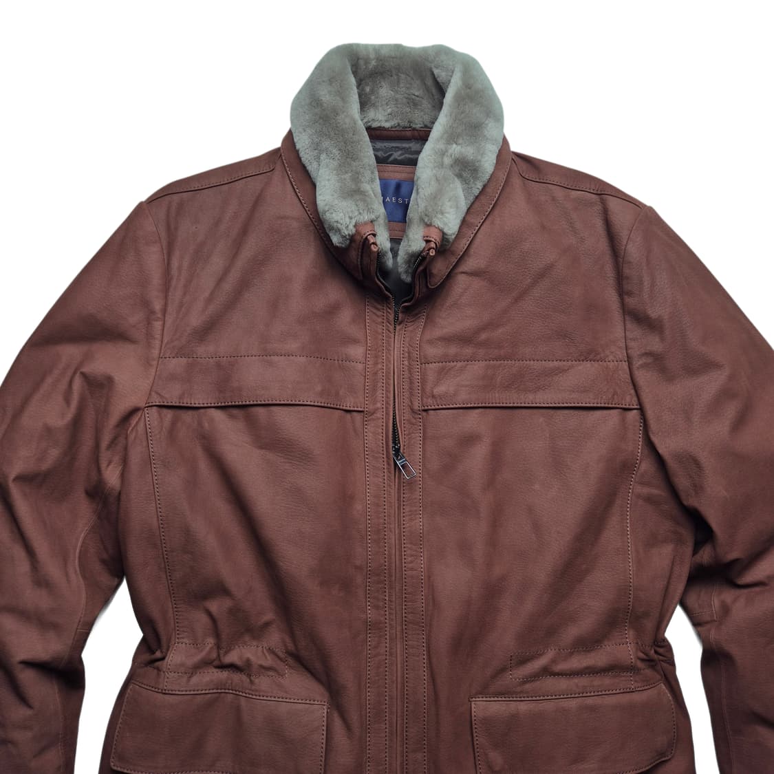 [105] 마에스트로 소가죽 구스다운 패딩자켓 상품이미지3