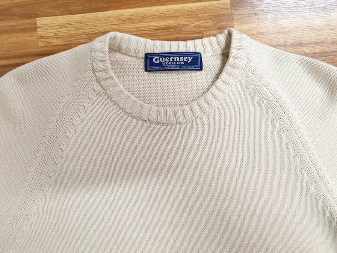 건지울른스 피셔맨 코튼 니트 L 상품이미지2