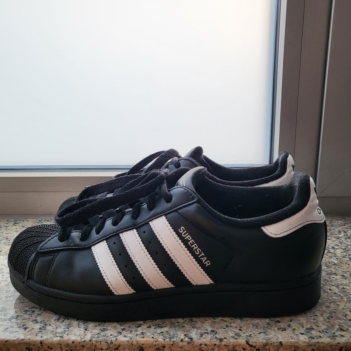 아디다스 슈퍼스타 II - 블랙:화이트 / JI0079 상품이미지2