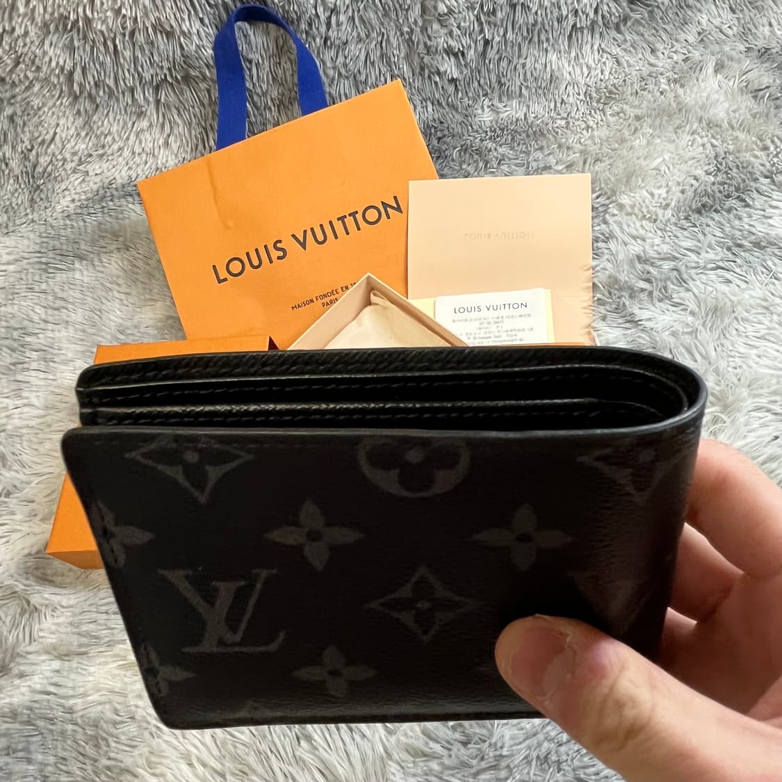 루이비통 이클립스 슬렌더월릿 반지갑 풀박스 상품이미지4