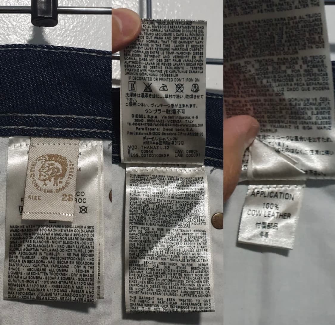 디젤 타나즈 슬림 스키니 진 28 상품이미지6