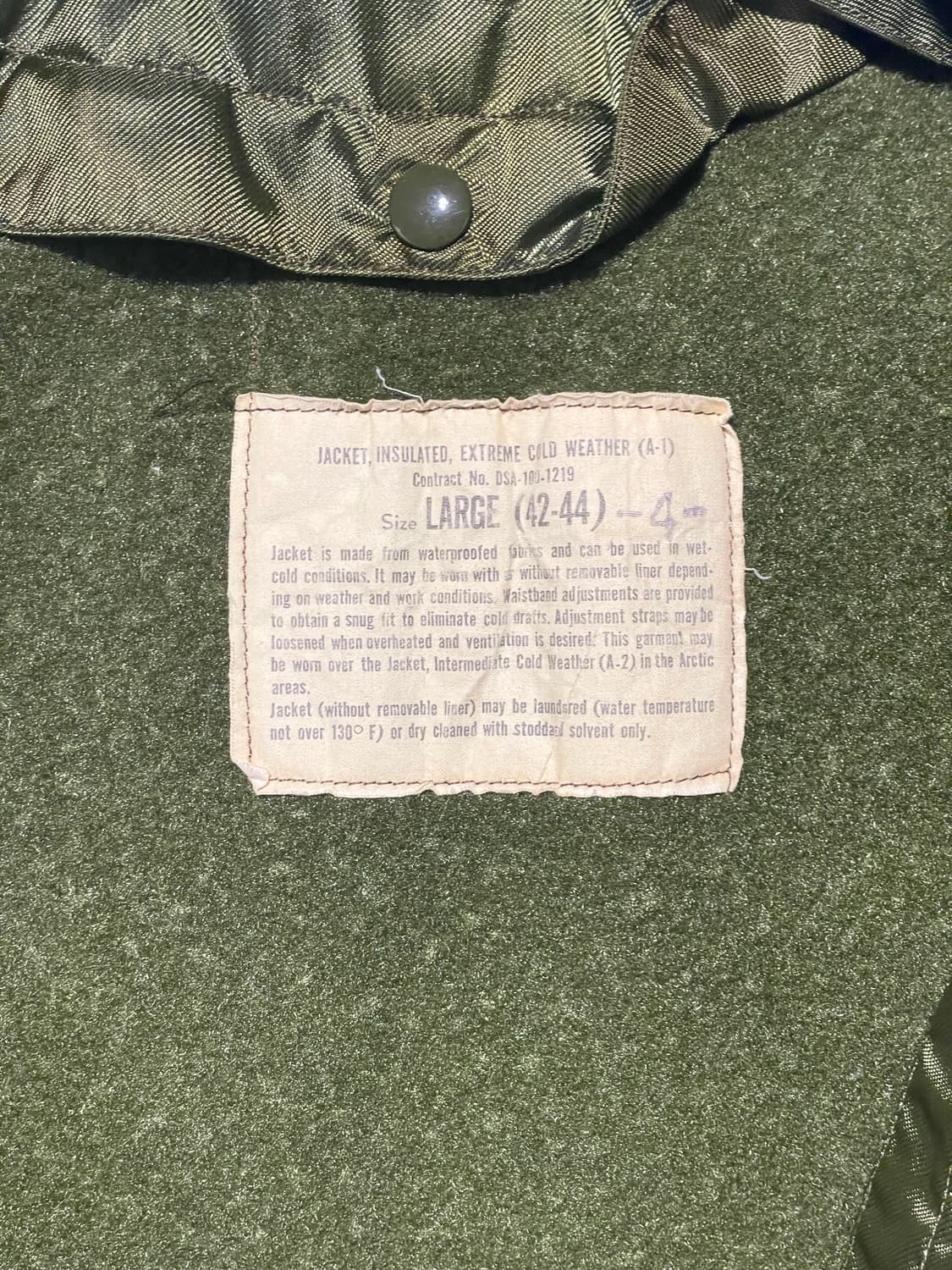 US Navy A-1 Deck Jacket 상품이미지3