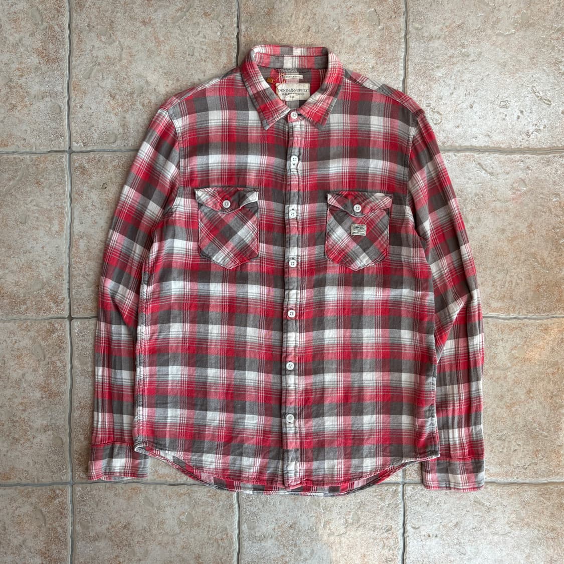(L) Denim&Supply pattern shirt (regular) 상품이미지1