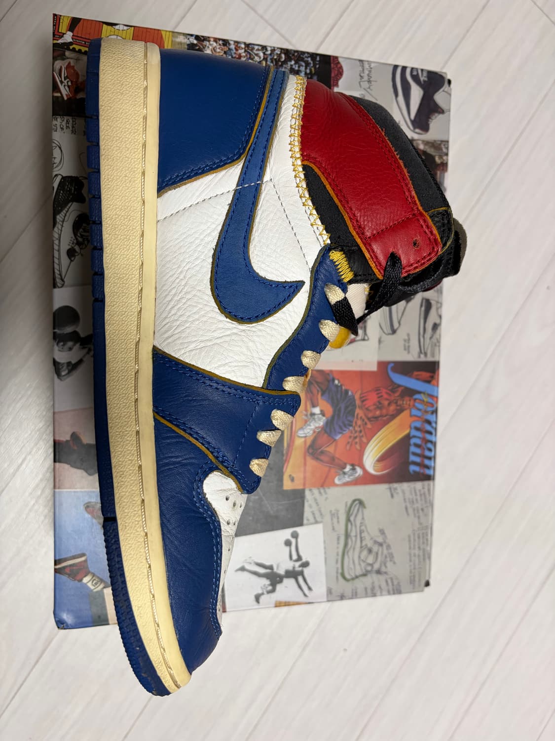 유니온x조던1 블루토 260 상품이미지6