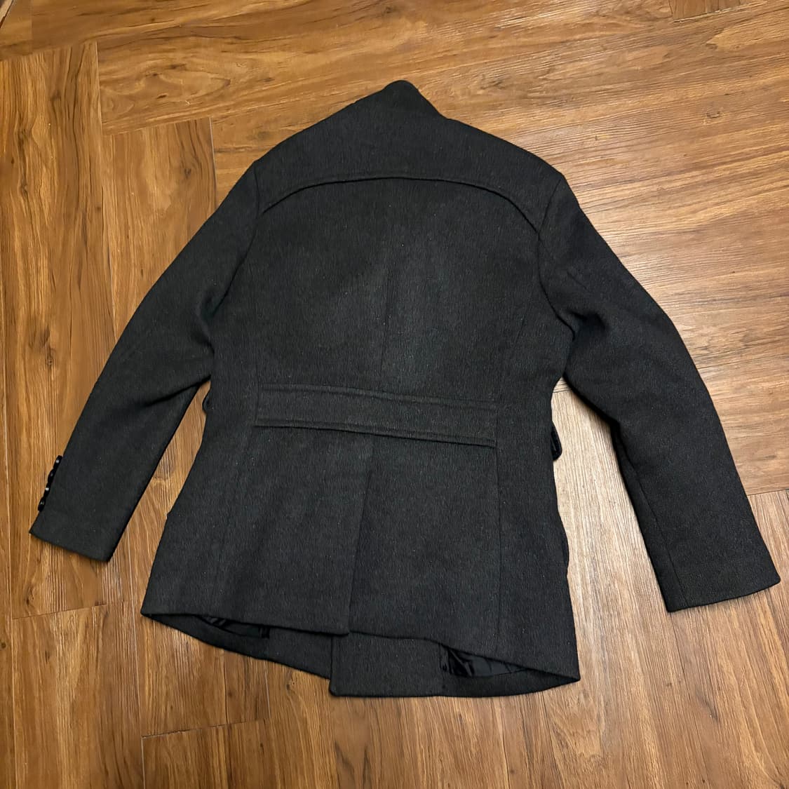 AD HOC COLLAR DETAIL WOOL COAT 상품이미지6