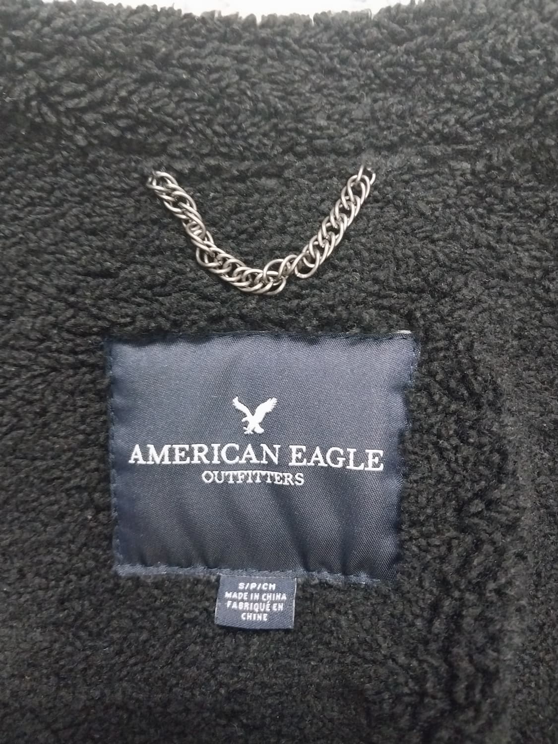 아메리칸이글 블랙 무스탕 자켓 S (55반-66) 상품이미지5