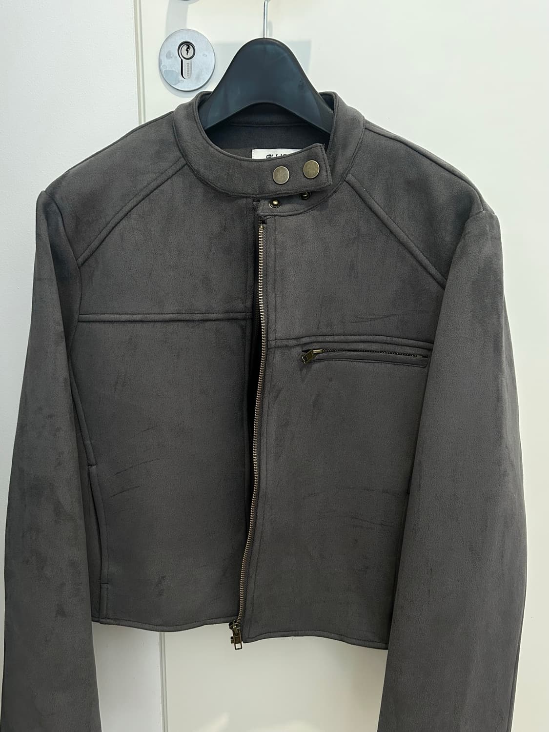 ELLIOTI Suede Jacket (Charcoal) 상품이미지2