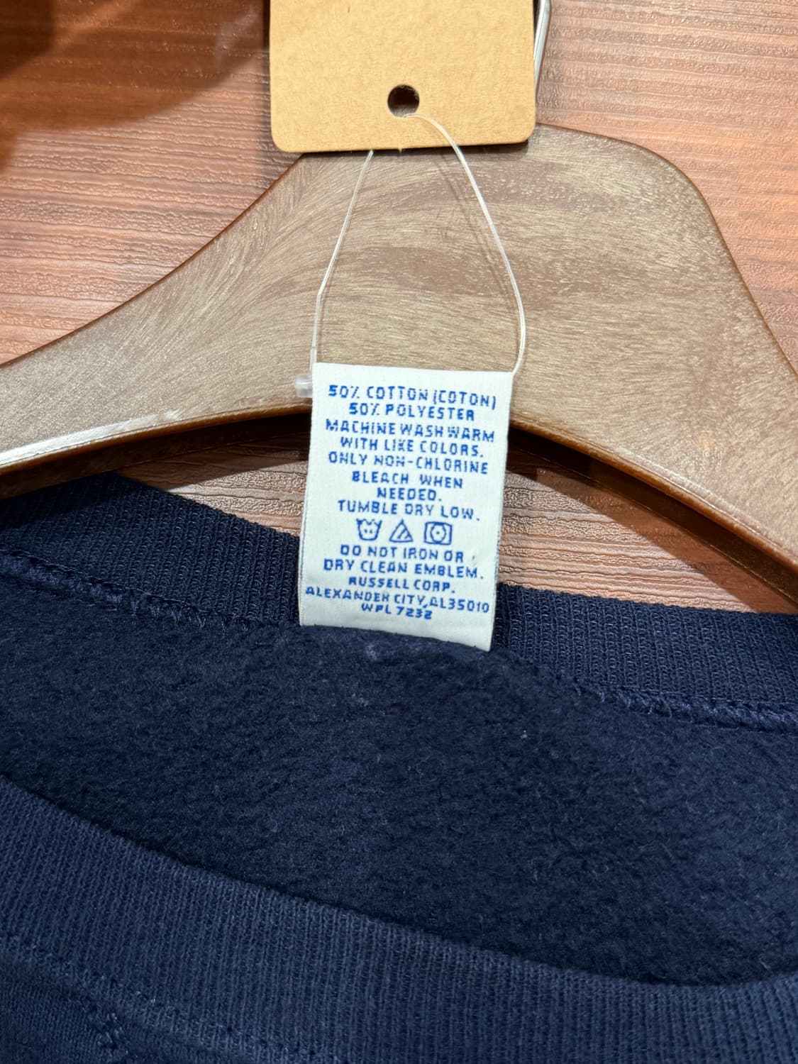 90-00s Russell 러셀 LUTHER Col. 스웻셔츠 상품이미지10