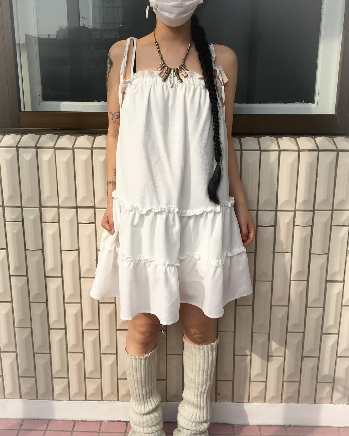 Layer sleeveless onepiece 상품이미지1