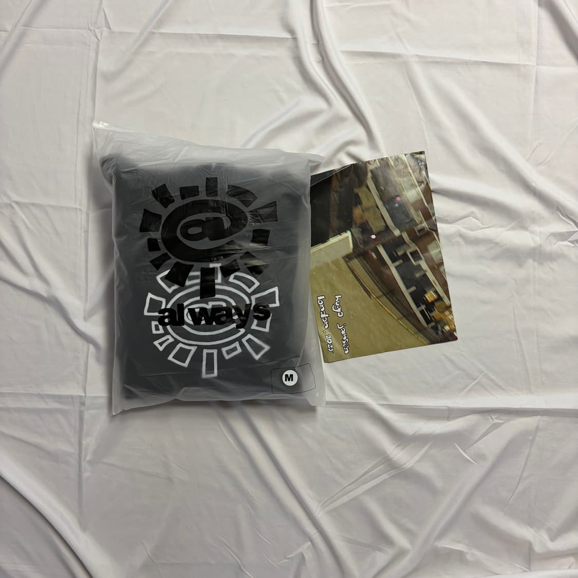 (새상품) [M] adwysd 후드 블랙 + 포스터 상품이미지3