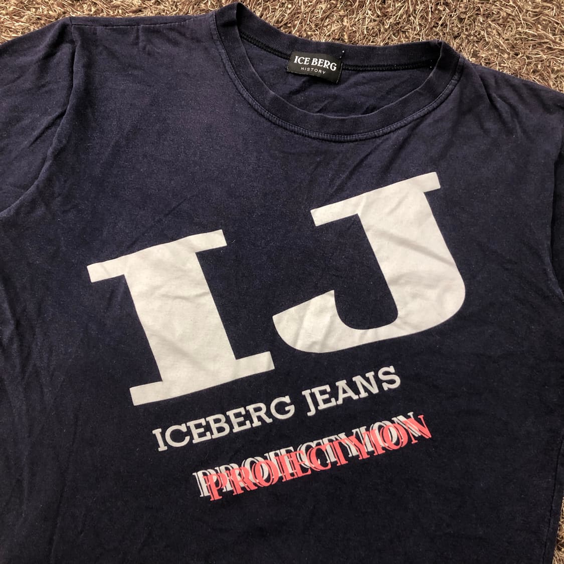 아이스버그 히스토리 진스 빅로고 반팔 티셔츠 100 상품이미지2
