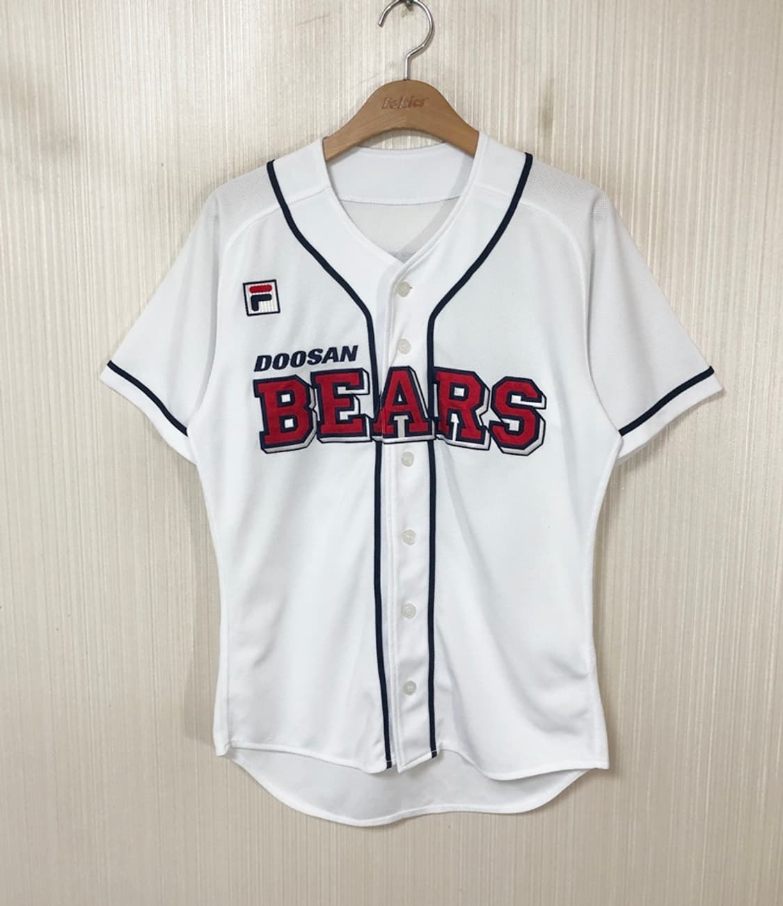 KBO 필라 두산베어스 어센틱 홈유니폼/져지 90 #24 오재원(싸인) 상품이미지1