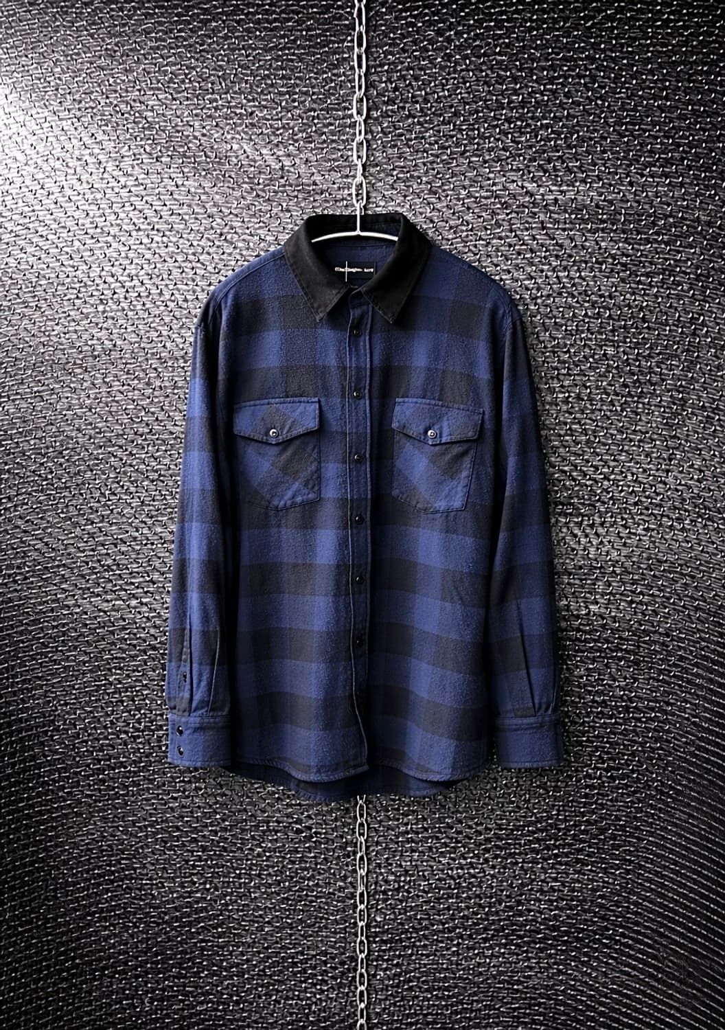 더 쿠플스 벨벳 플란넬 셔츠 상품이미지1