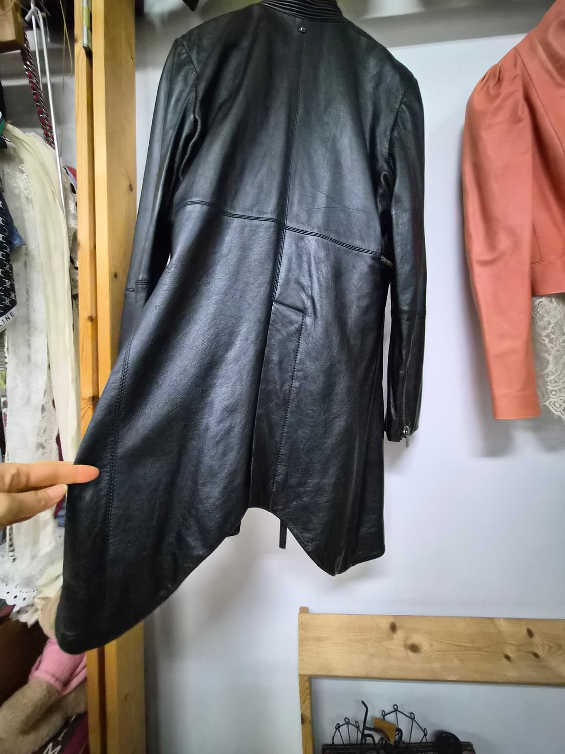 디젤 DIESEL 양가죽 코트 상품이미지8