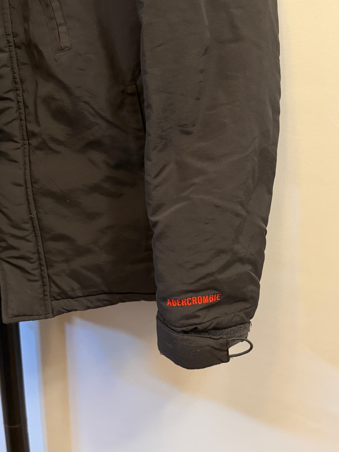 아베크롬비 빈티지 로고 패딩 자켓 상품이미지4