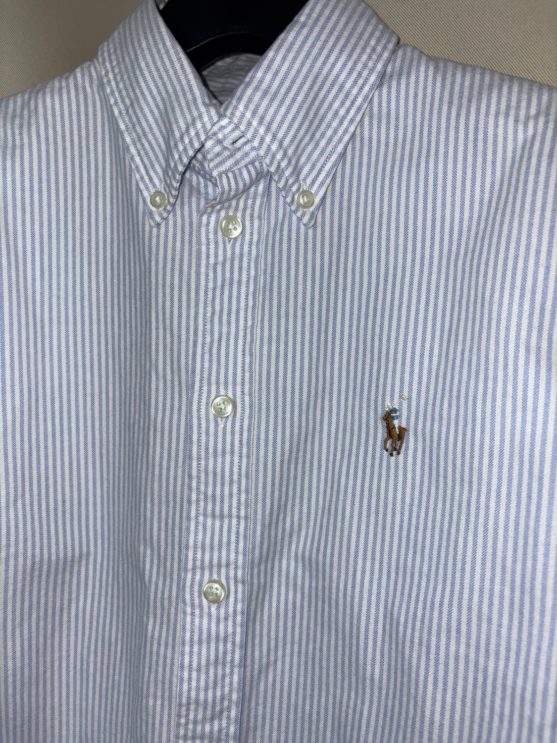 폴로 랄프로렌 스트라이프 셔츠 M 상품이미지4