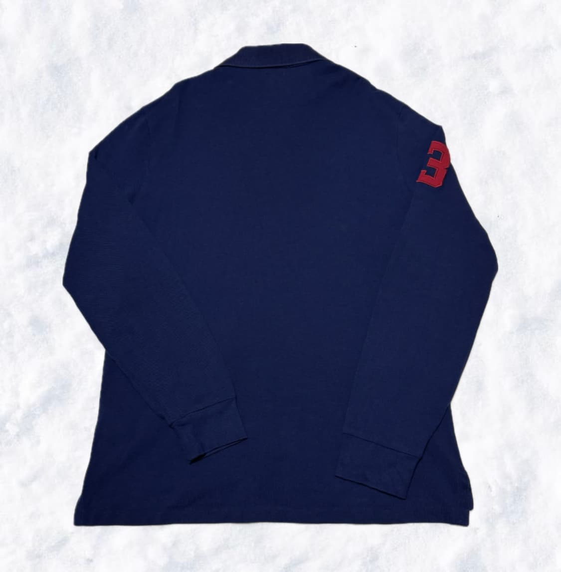 폴로 랄프로렌 빅포니 네이비 레드 긴팔 상품이미지2