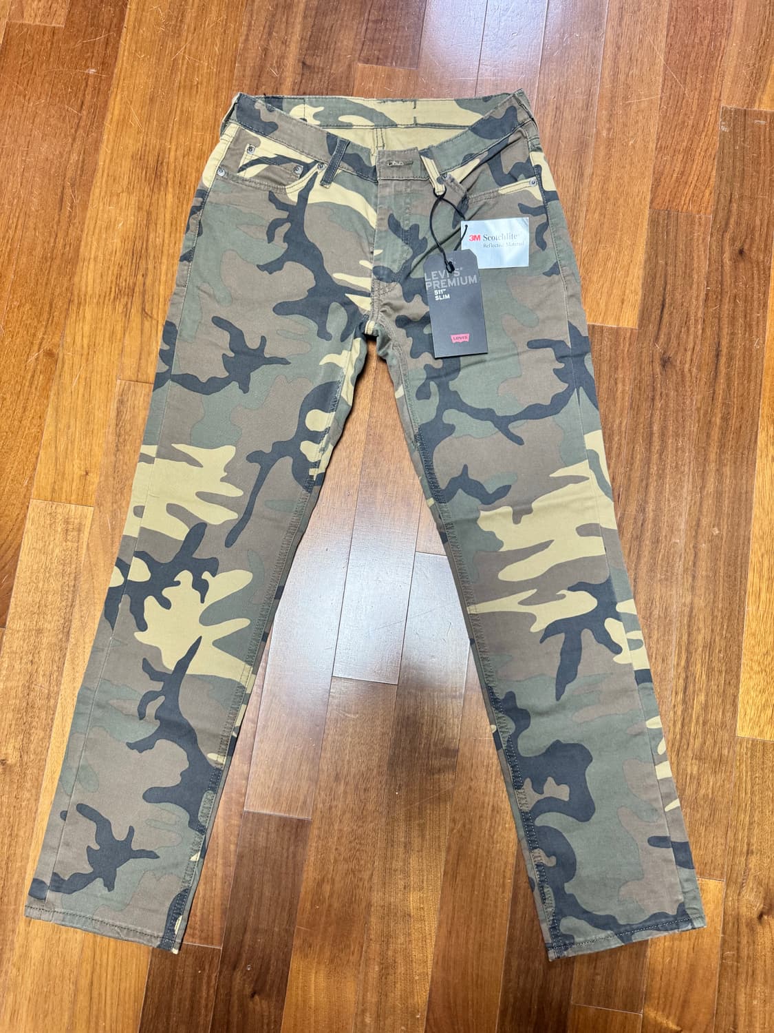 리바이스 511 카모 30x30 새상품 상품이미지1