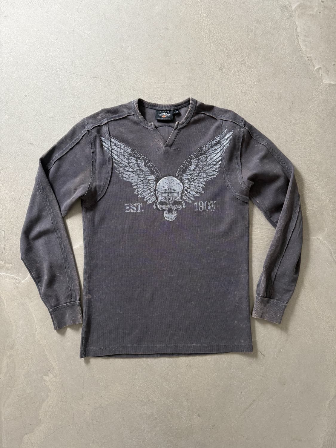 Harley-Davidson Long Sleeve Knit Shirt 상품이미지4