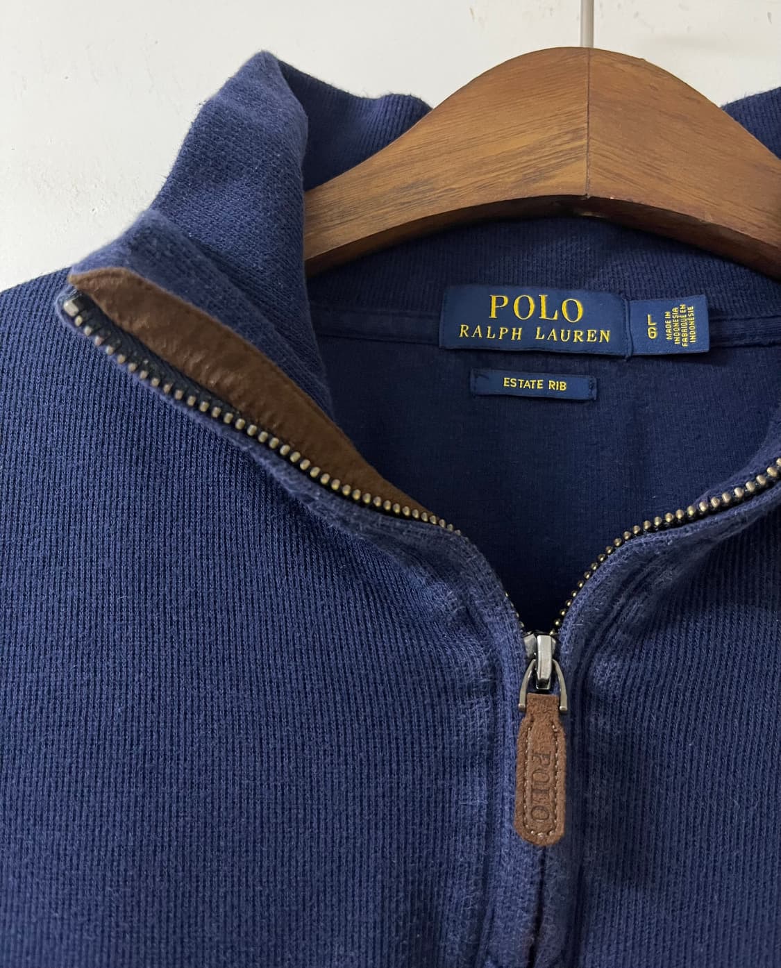폴로 랄프로렌 반집업 니트 상품이미지5