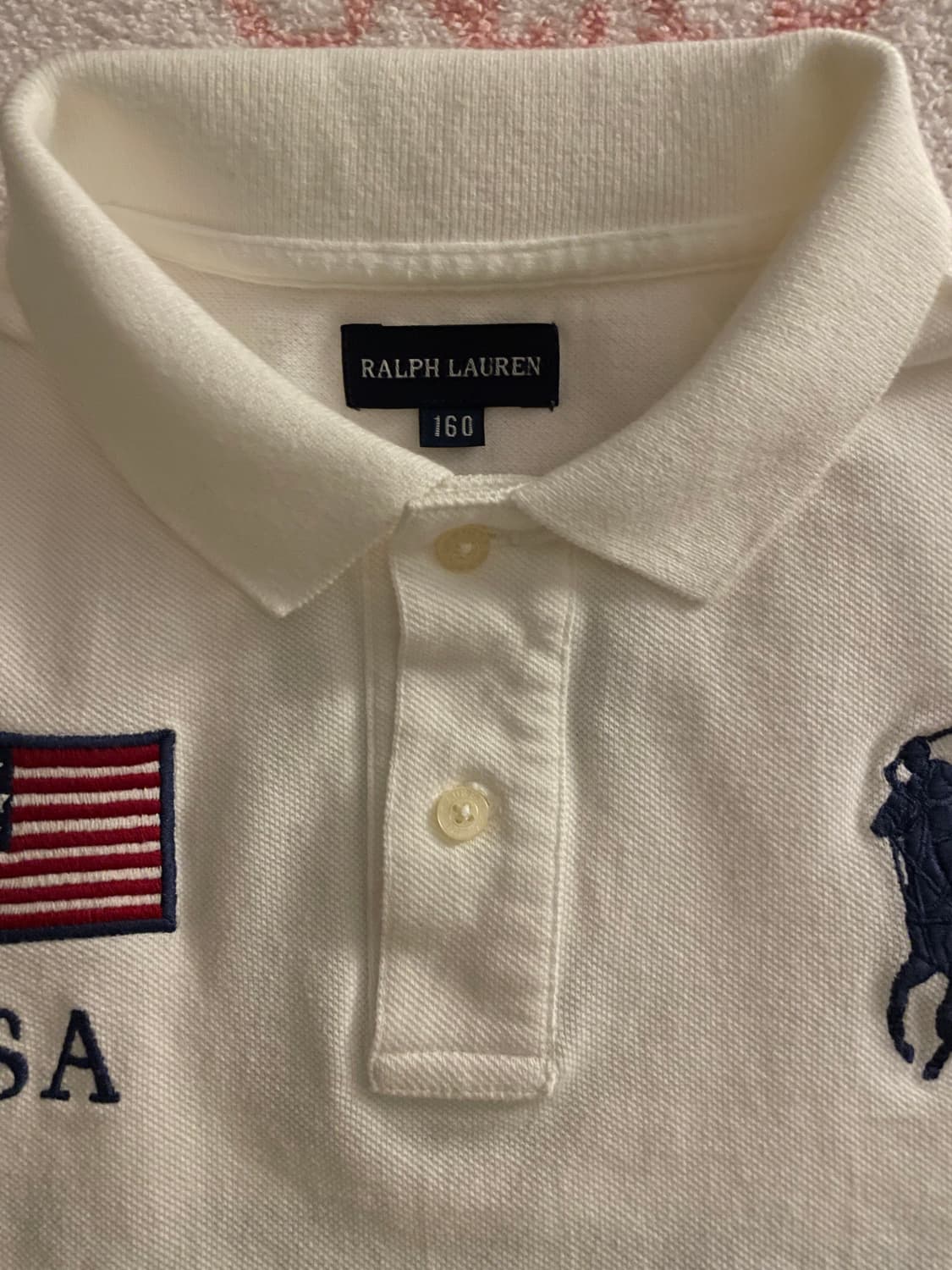 랄프로렌 빅포니 성조기 카라티 #3 상품이미지5